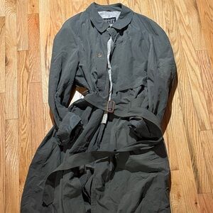 Newport Harbor Belted Trench Coat, L